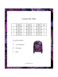 Paidat, Hupparit & Colleget<Nakoa Casual Chic Print Shirt, MARBLE