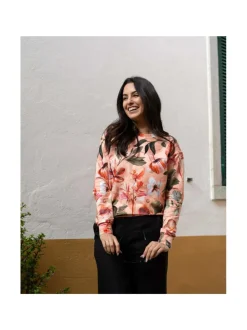Paidat & Puserot<Nakoa Casual Chic Print Shirt, SIESTA
