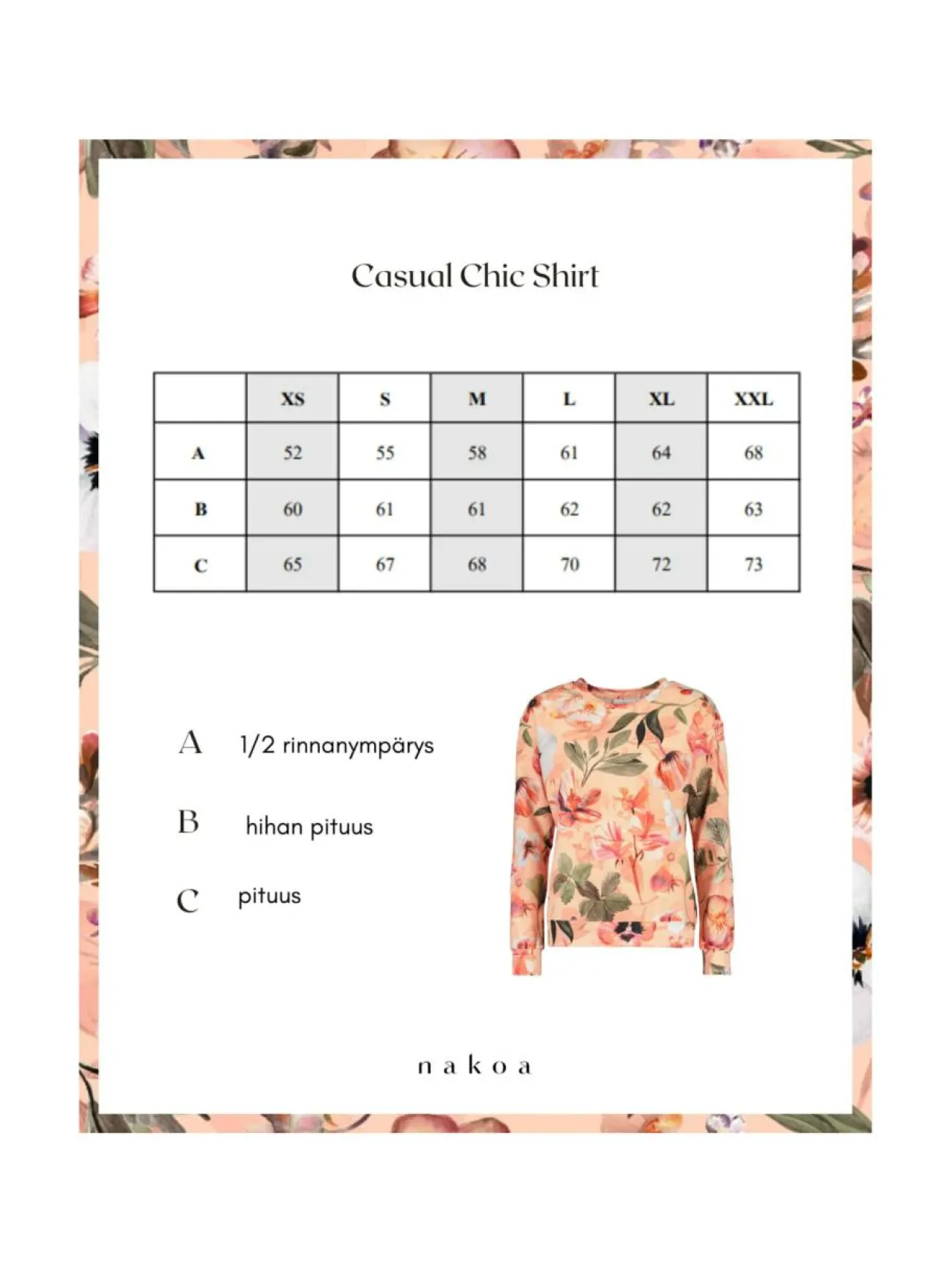 Paidat & Puserot<Nakoa Casual Chic Print Shirt, SIESTA
