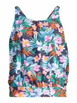 Uima-Asut<Damella Cate Rainforest -tankini 020 NAVY