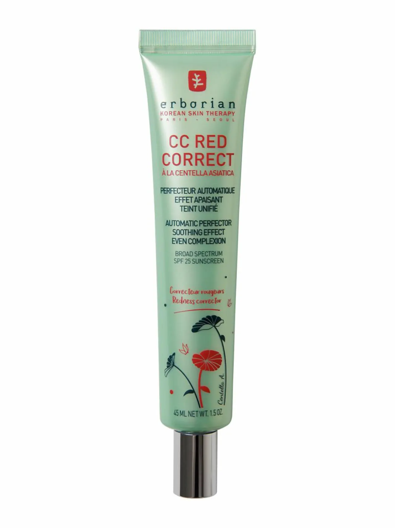 Kasvojenhoito<Erborian CC Red Correct -CC-voide 45 ml