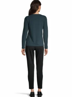 Paidat & Puserot<NOOM Celine-trikoopaita DK.TEAL