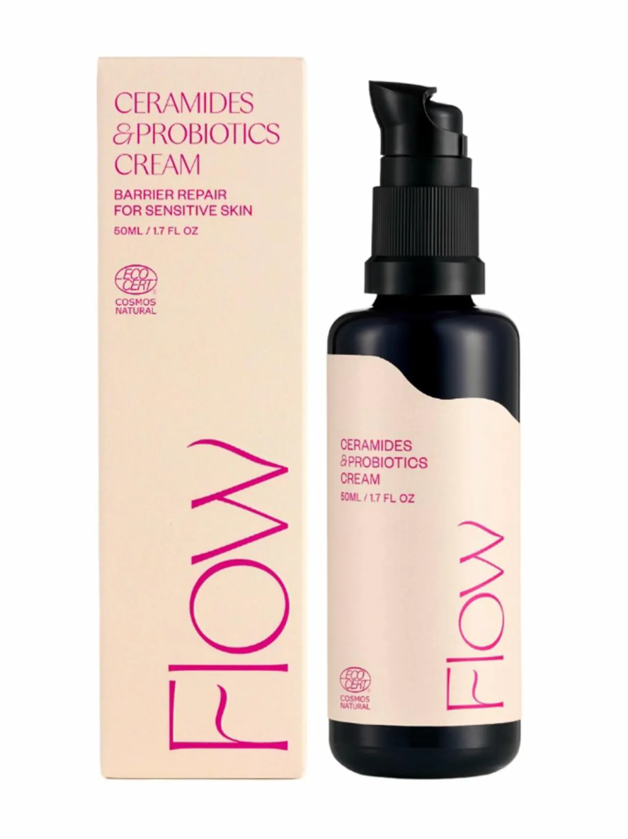 Kasvojenhoito<Flow Cosmetics Ceramides & Probiotics Cream -kasvovoide, 50ml