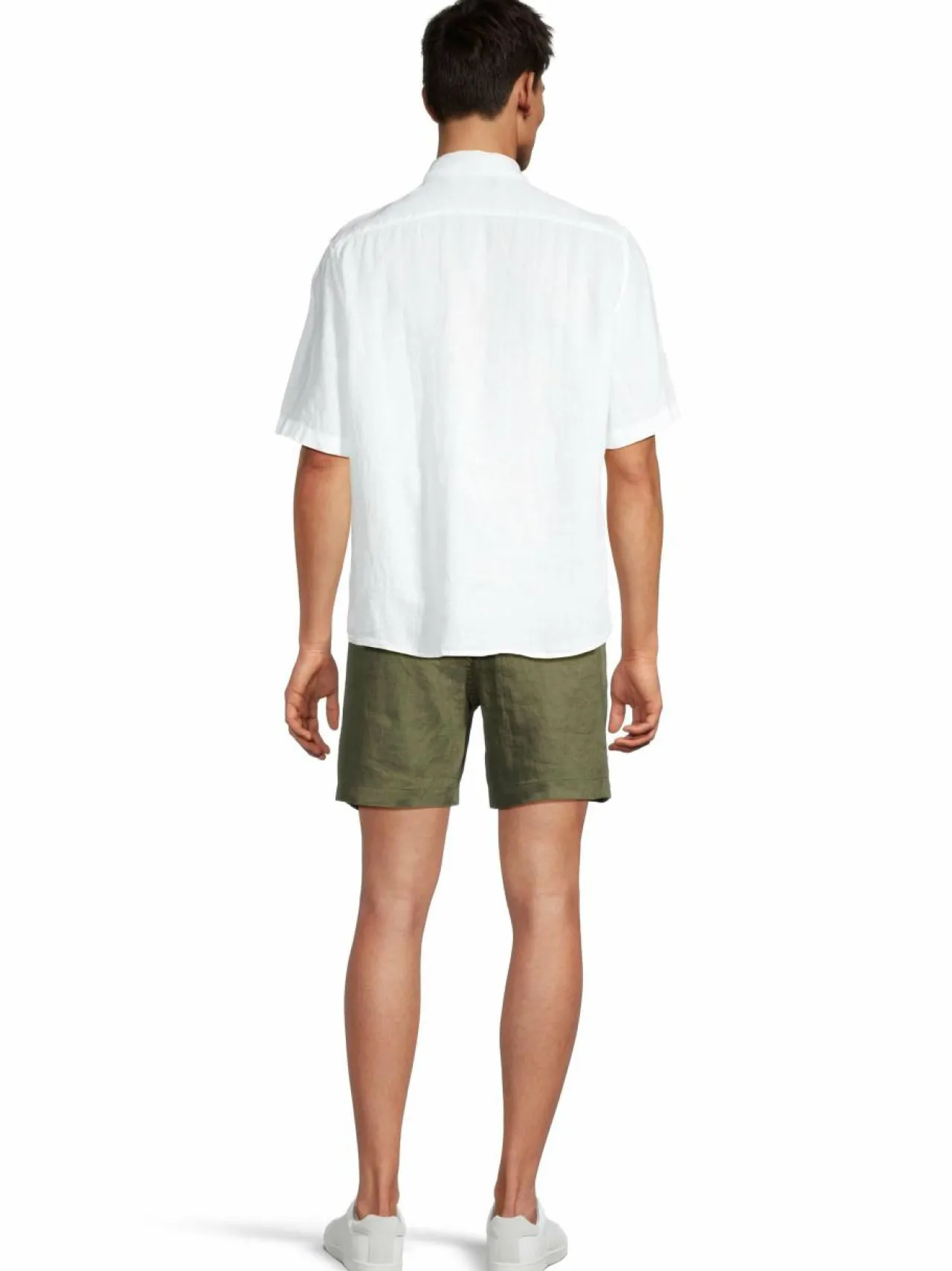 Housut<Polo Ralph Lauren Cfprepsters-pellavashortsit NEW OLIVE