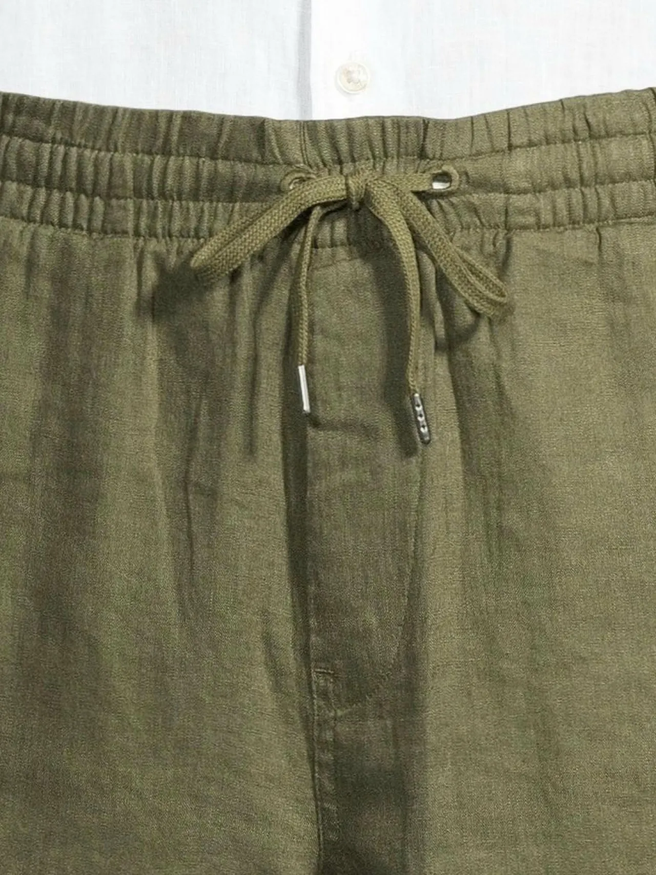 Housut<Polo Ralph Lauren Cfprepsters-pellavashortsit NEW OLIVE