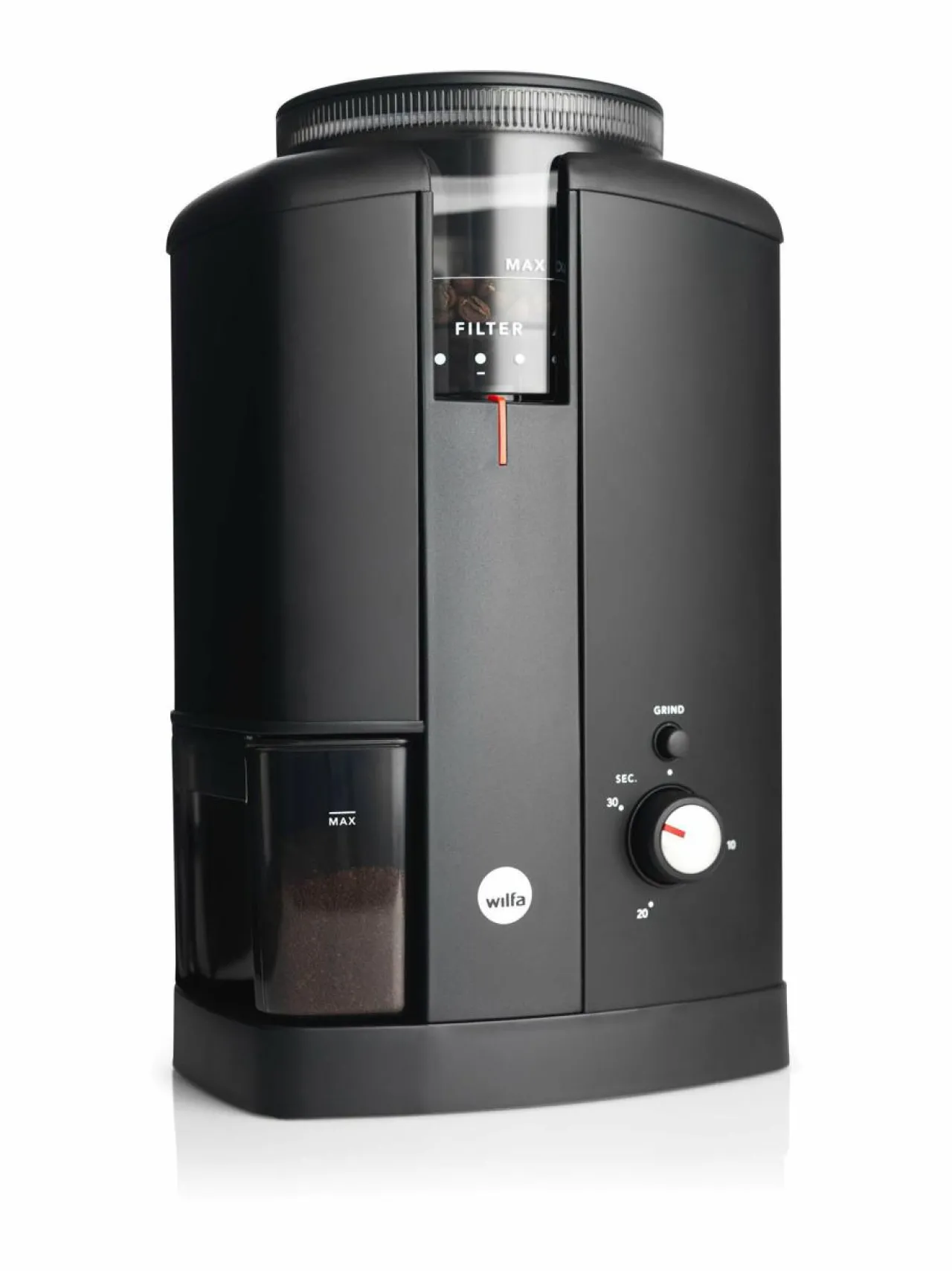 Wilfa CGWS-130B Svart Aroma -kahvimylly^ Kahvin- & Vedenkeittimet