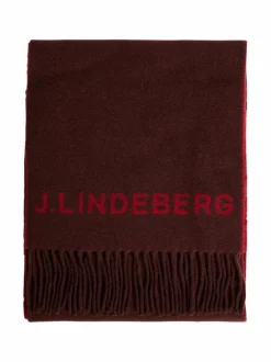 Huivit & Kaulaliinat<J.Lindeberg Champ JL -villasekoitehuivi E280 BITTER CHOCOLATE