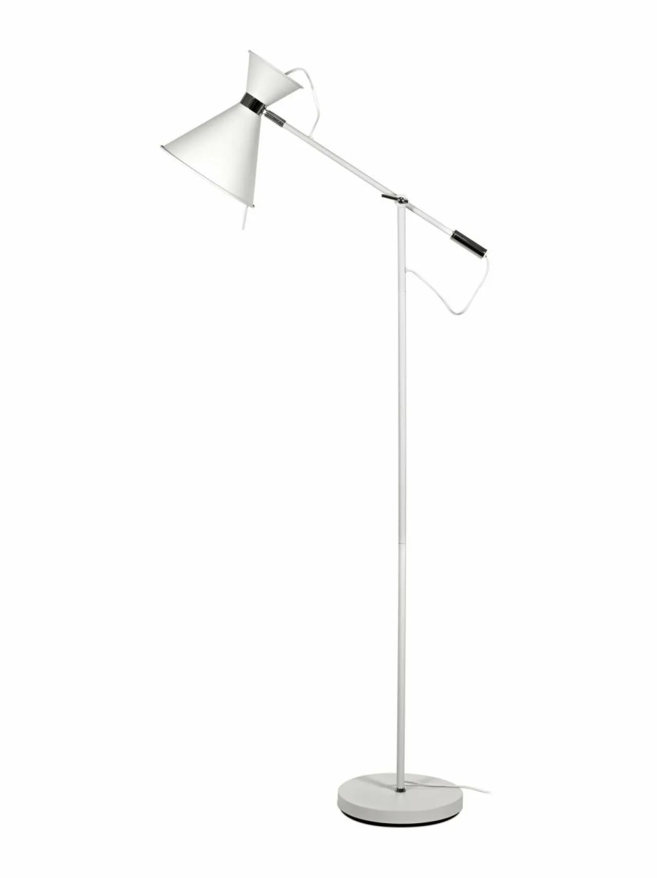 Lattiavalaisimet<Design by Grönlund Channel-lattiavalaisin WHITE / CHROME