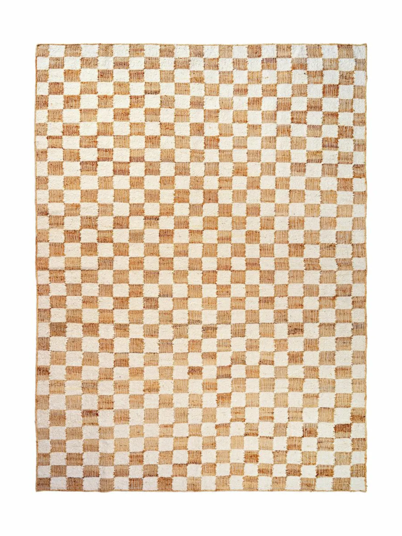 Matot<Ferm Living Check Wool Jute -matto 200 x 300 cm OFF-WHITE/NATURAL