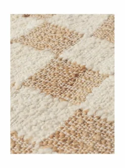 Matot<Ferm Living Check Wool Jute -matto 200 x 300 cm OFF-WHITE/NATURAL