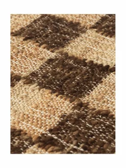 Ferm Living Check Wool Jute -matto, 140 x 200 cm^ Matot