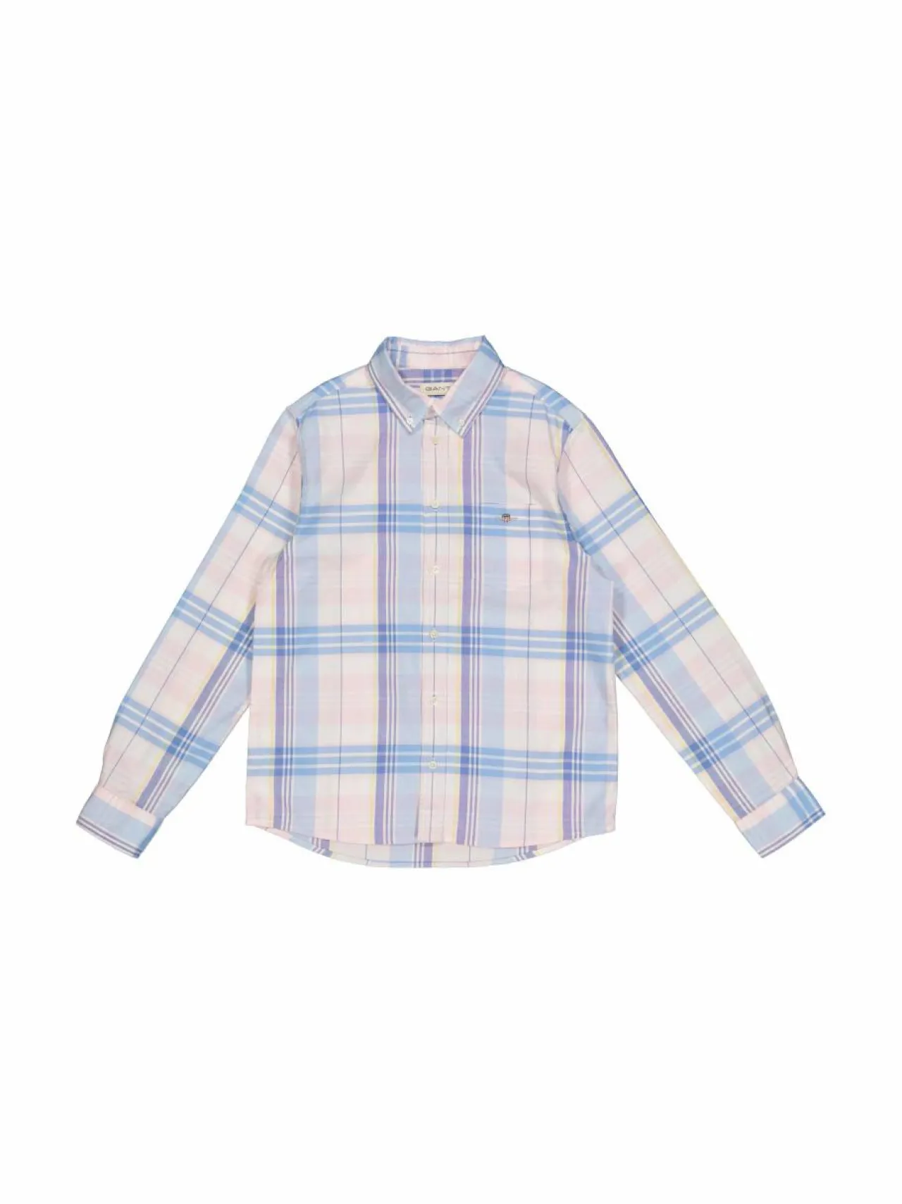 Paidat<GANT Checked Oxford -kauluspaita 662 LIGHT PINK