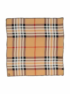 Fraas Checked Square -silkkihuivi 51 x 51 cm^ Huivit & Kaulaliinat