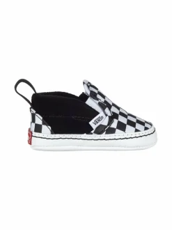 Tennarit & Sneakerit<Vans Checker Slip-On V Crib -kengät (CHECKER) BLACK/TRUE WHITE