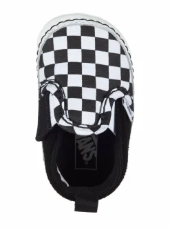 Tennarit & Sneakerit<Vans Checker Slip-On V Crib -kengät (CHECKER) BLACK/TRUE WHITE