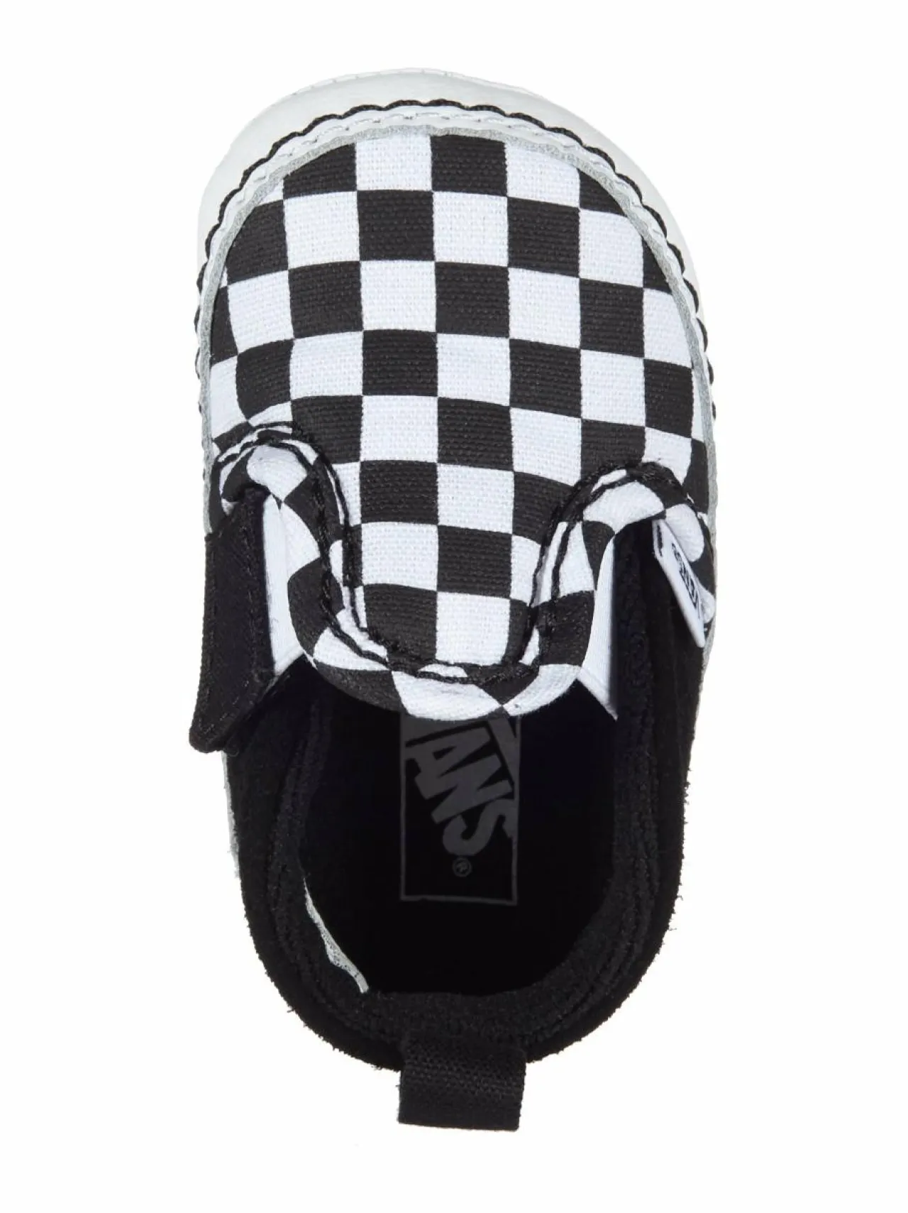 Tennarit & Sneakerit<Vans Checker Slip-On V Crib -kengät (CHECKER) BLACK/TRUE WHITE