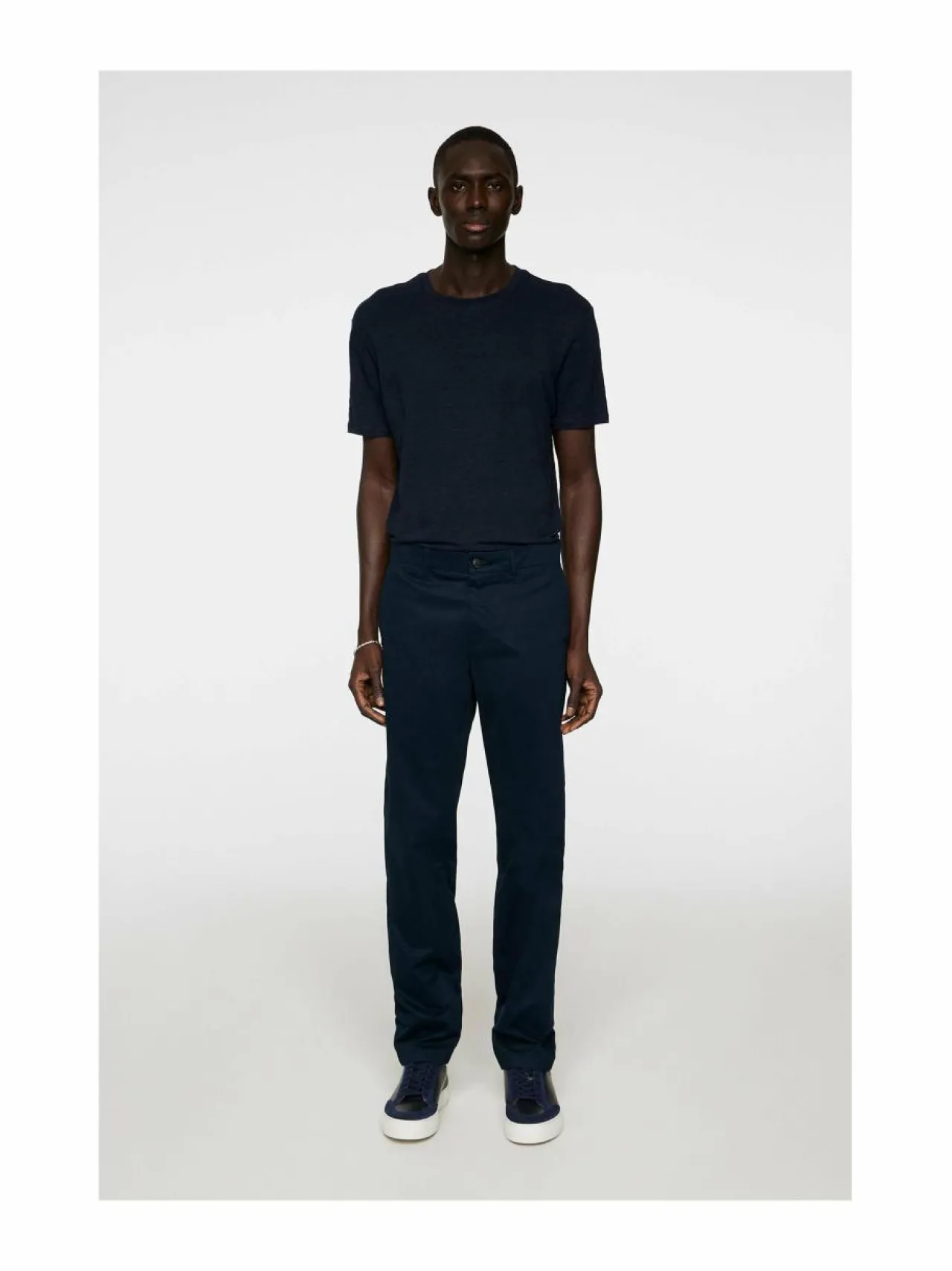Housut<J.Lindeberg Ched Cloud Satin -housut 6855 JL NAVY