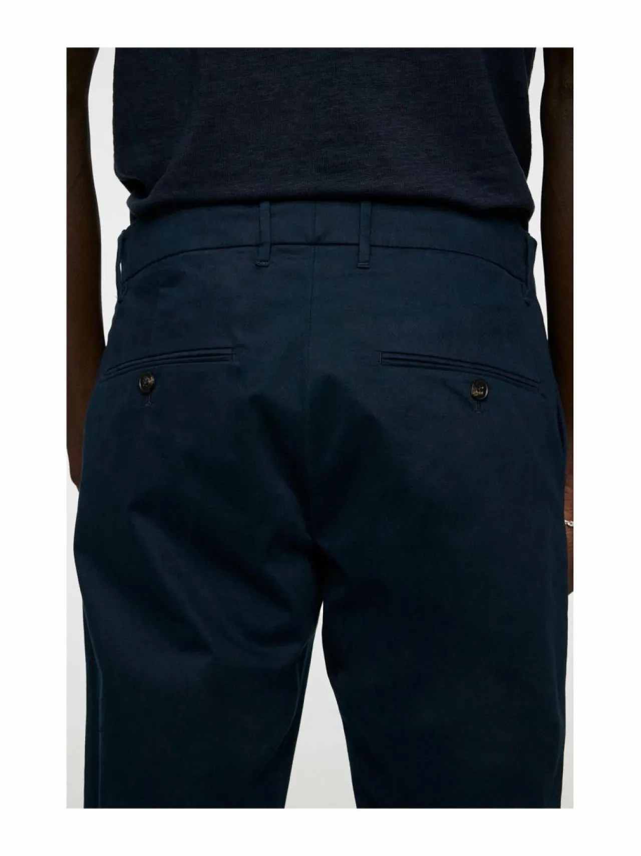 Housut<J.Lindeberg Ched Cloud Satin -housut 6855 JL NAVY