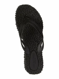 Sandaalit|Uima-Asut<ILSE JACOBSEN Cheerful Flip Flop Wedge -sandaalit 001 BLACK