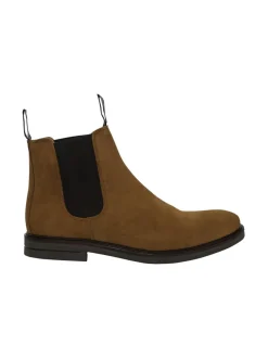 Nilkkurit<Berkeley Chelsea Suede Boot -nahkanilkkuri KONJAKINRUSKEA