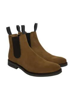 Nilkkurit<Berkeley Chelsea Suede Boot -nahkanilkkuri KONJAKINRUSKEA