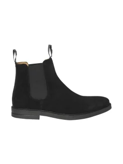 Nilkkurit<Berkeley Chelsea Suede Boot -nahkanilkkurit MUSTA