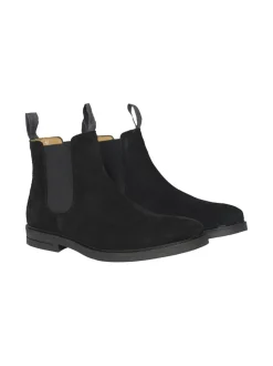 Nilkkurit<Berkeley Chelsea Suede Boot -nahkanilkkurit MUSTA
