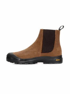 Nilkkurit<Terhi Pölkki Chelsea Vibram -nahkanilkkurit RUSTIC BROWN