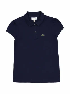 T-Paidat<Lacoste Chemise Bord Cotes -pikeepaita 166 NAVY BLUE