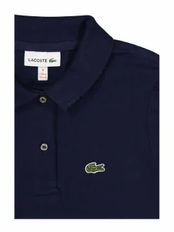 T-Paidat<Lacoste Chemise Bord Cotes -pikeepaita 166 NAVY BLUE