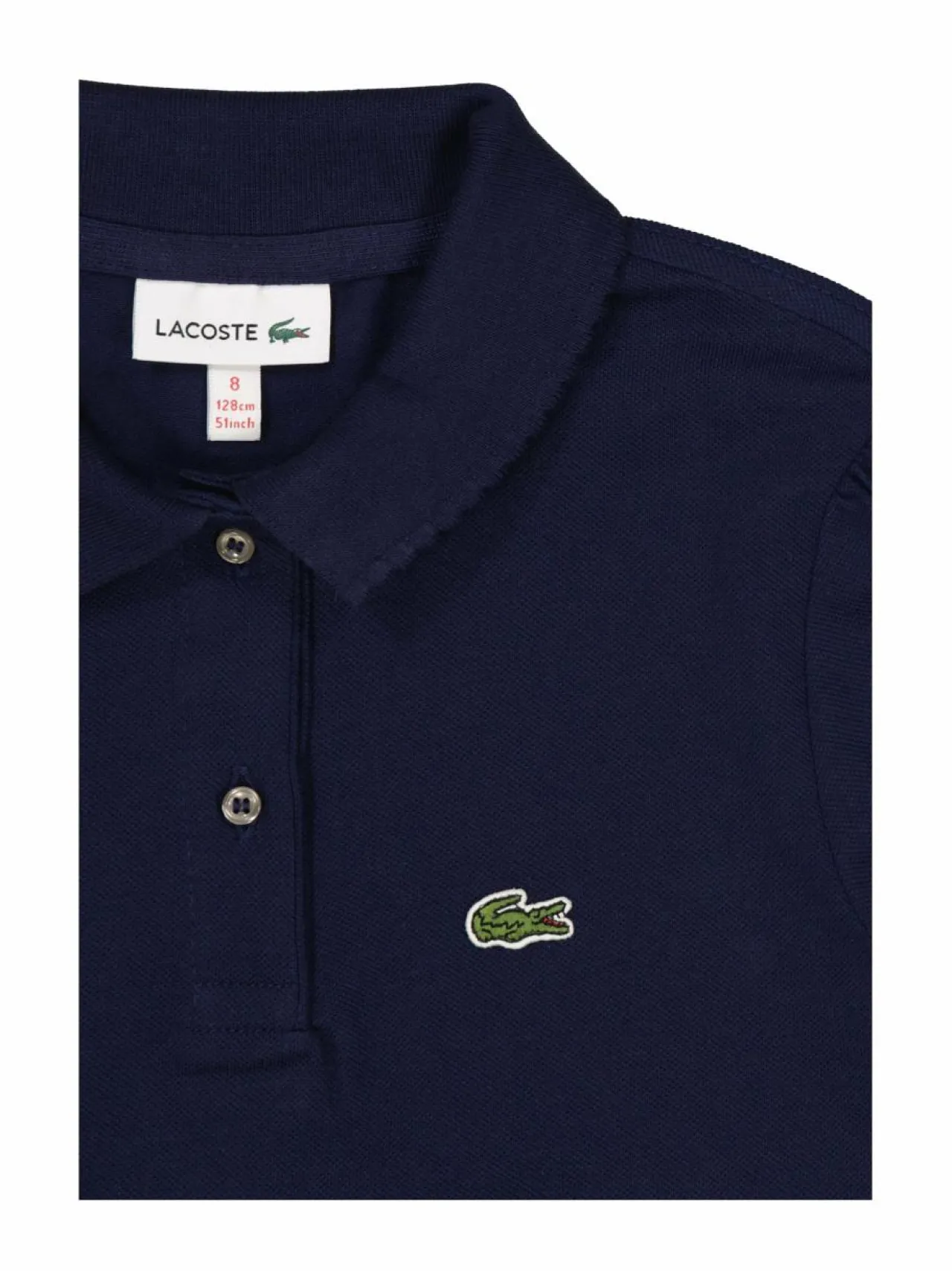 T-Paidat<Lacoste Chemise Bord Cotes -pikeepaita 166 NAVY BLUE