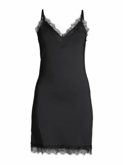 Yö- & Oloasut<Rosemunde Chemise-yömekko 010 BLACK