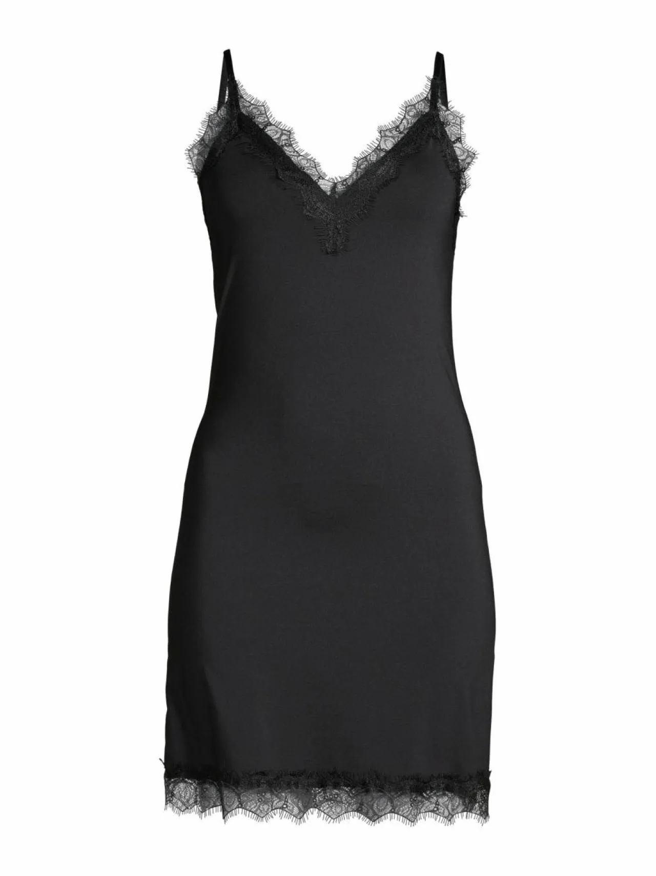 Yö- & Oloasut<Rosemunde Chemise-yömekko 010 BLACK