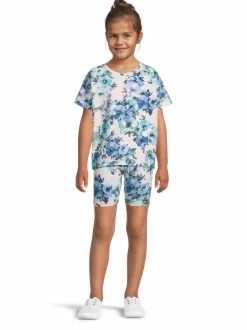 T-Paidat|T-Paidat<KAIKO Chillax t-paita MOSS ROSE/AQUA