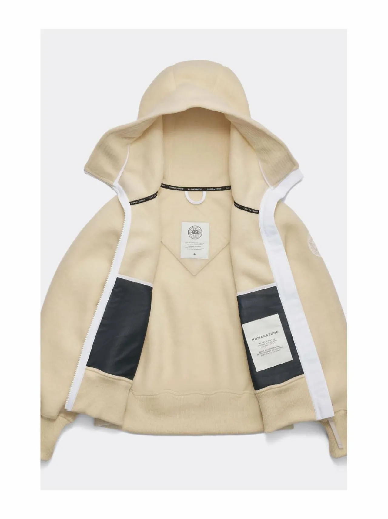 Paidat, Hupparit & Colleget<Canada Goose Chilliwack Fleece Bomber -huppari 1621 LINEN-LIN