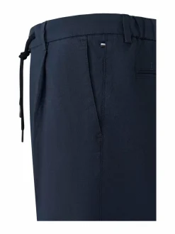 Housut<Bugatti Chinot 380 NAVY BLUE