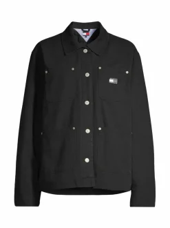 Takit<Tommy Jeans Chore-farkkutakki BDS BLACK