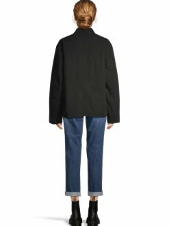 Takit<Tommy Jeans Chore-farkkutakki BDS BLACK