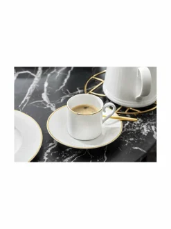 Mukit & Kupit & Asetit<Villeroy & Boch Château Septfontaines -kahvikupin aluslautanen WHITE