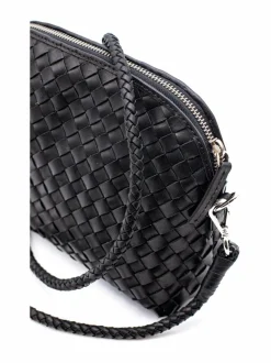 Olkalaukut<Dragon Diffusion Chunky Fellini XBody -nahkalaukku BLACK