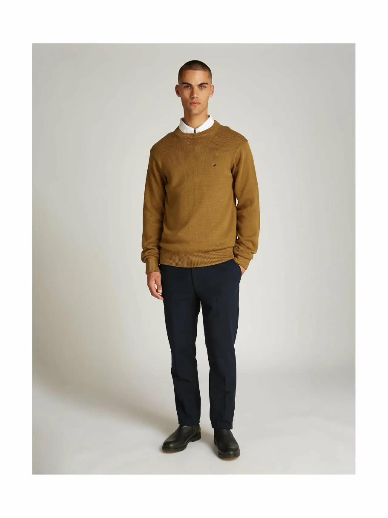 Neuleet<Tommy Hilfiger Chunky-neule HJW COUNTRY BROWN