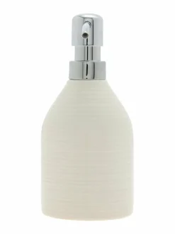 Kylpyhuonetarvikkeet<Casa Stockmann Circle-saippuapullo 8 x 18,5 cm SHINY CREAM 2325N