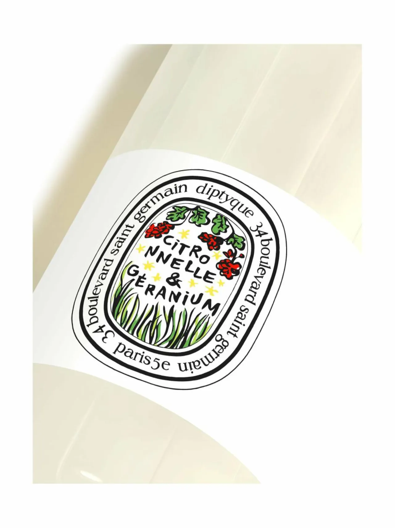 Diptyque Citronnelle & Géranium Shower Gel -suihkugeeli^ Naiset