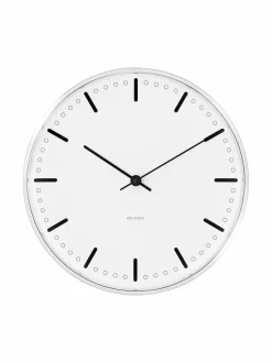 Peilit, Kellot & Kehykset<Arne Jacobsen City Hall -seinäkello 29 cm BLACK