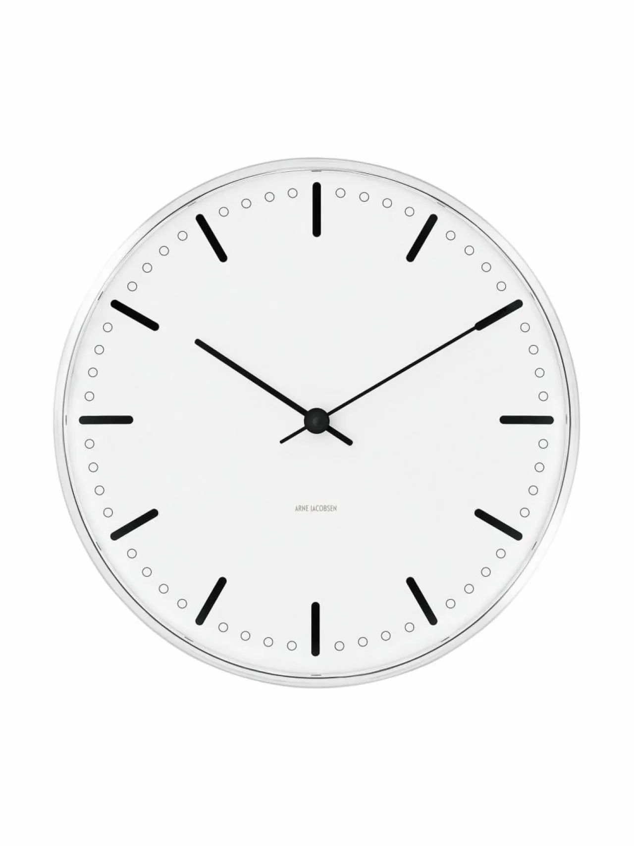 Peilit, Kellot & Kehykset<Arne Jacobsen City Hall -seinäkello 29 cm BLACK