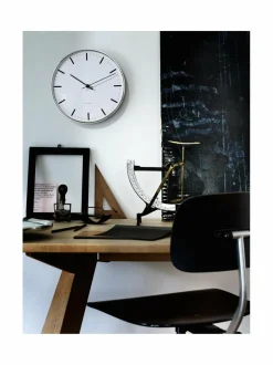 Peilit, Kellot & Kehykset<Arne Jacobsen City Hall -seinäkello 29 cm BLACK