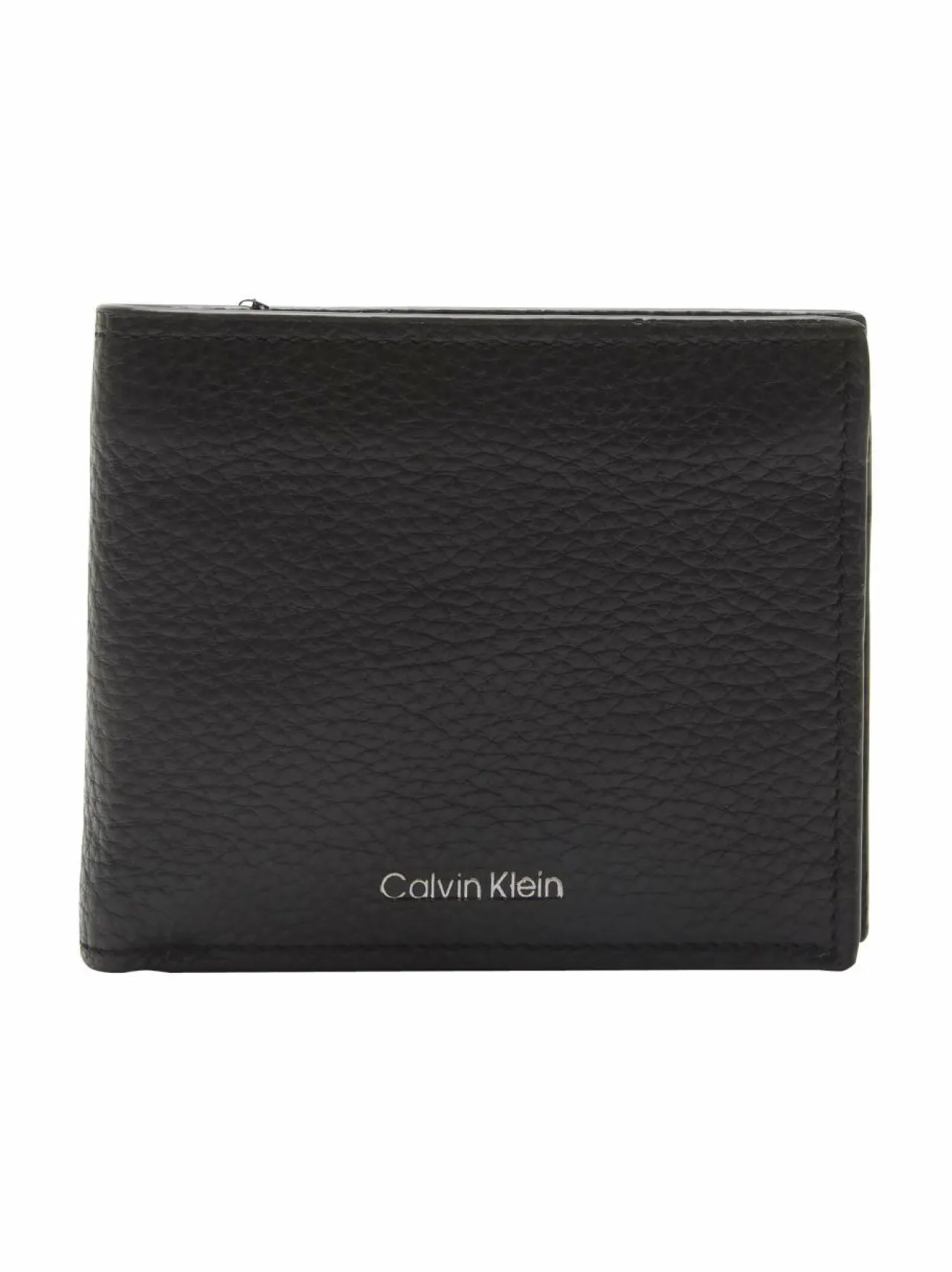 Lompakot & Kotelot<Calvin Klein Bags & Accessories CK Billfold Zip Coin -nahkalompakko UB1 BLACK