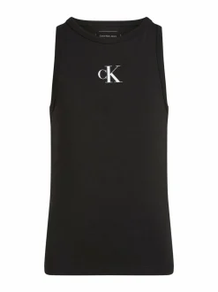 Paidat<Calvin Klein Kids CK Logo Tank -toppi BEH CK BLACK