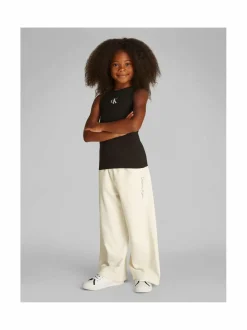 Paidat<Calvin Klein Kids CK Logo Tank -toppi BEH CK BLACK