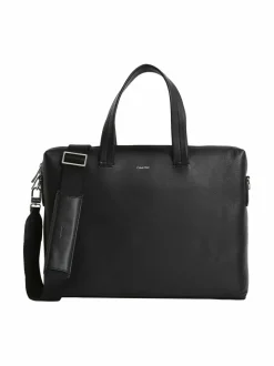 Calvin Klein Bags & Accessories CK Premium -nahkainen tietokonelaukku^ Laukut